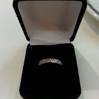 Nuestros anillos de compromiso... - 1