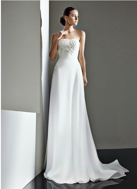 Vestido novia talla grande - 1