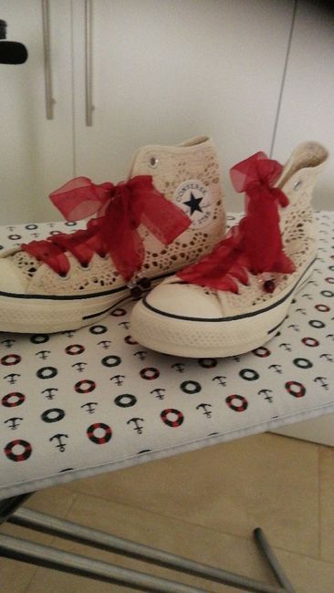 Enséñanos tus zapatos y tocado bodil. - 1