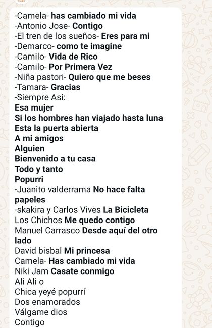 Música en la ceremonia 2