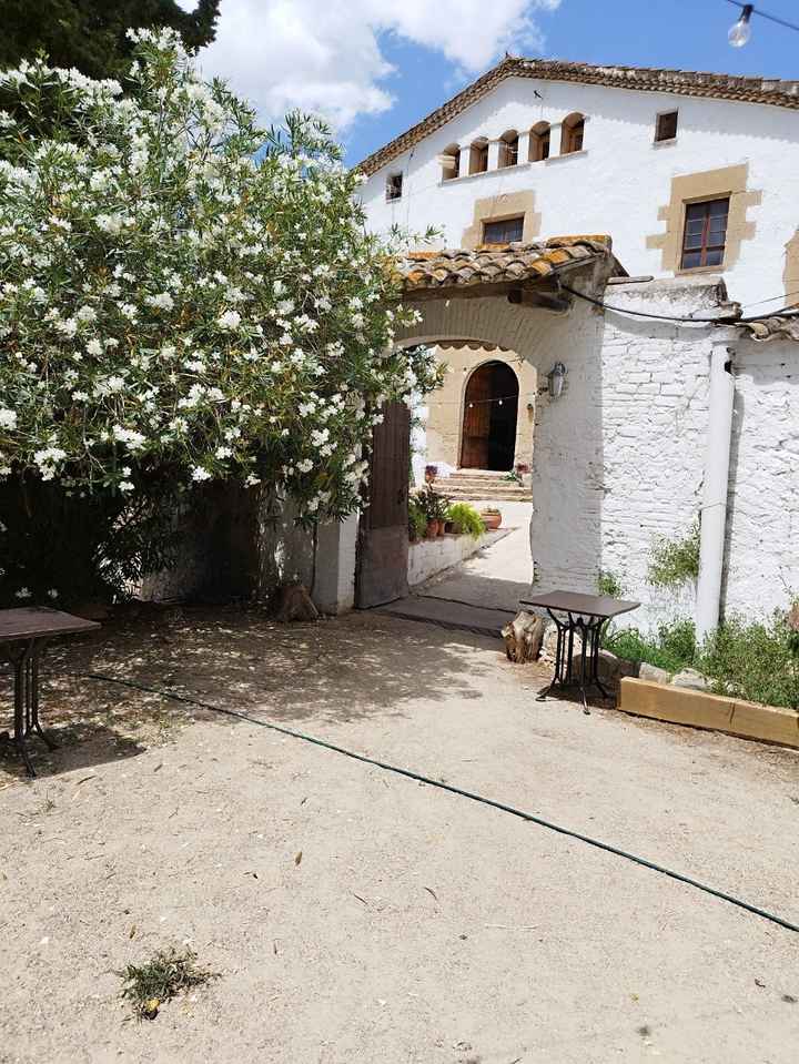 Visita preparativos: "masía Can Pi de la Serra", Rubí, Barcelona. - 1