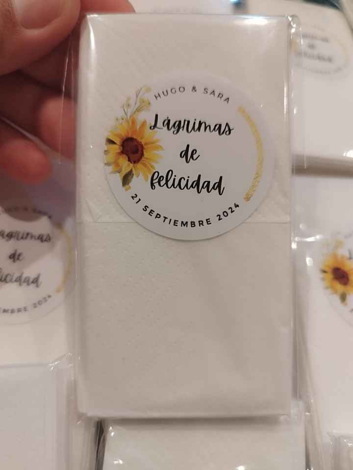 ¿Dónde pondréis las lágrimas de felicidad? - 1