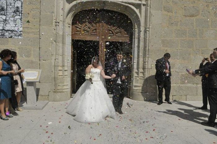 Salida de la iglesia