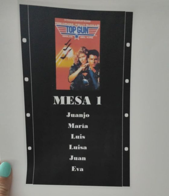 Nuestras invitaciones de cine - 1