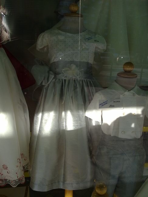 Trajes niñas de arras