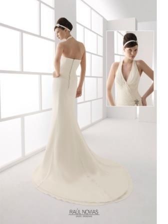 Vestido por detras