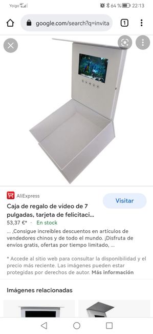 Invitaciones de boda con vídeo 3