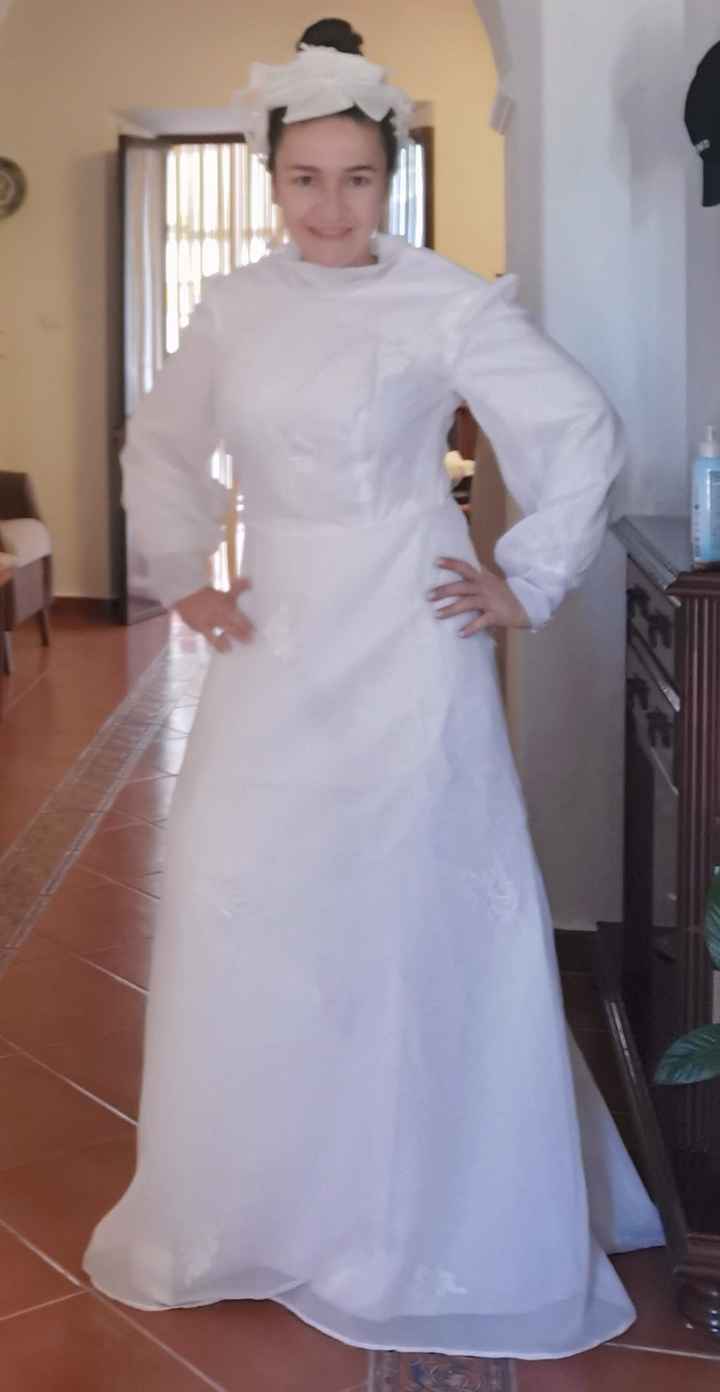 Ideas para renovar vestido de mi madre - 1