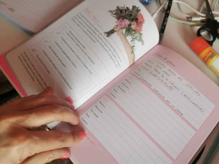 La agenda de nuestra boda - 3