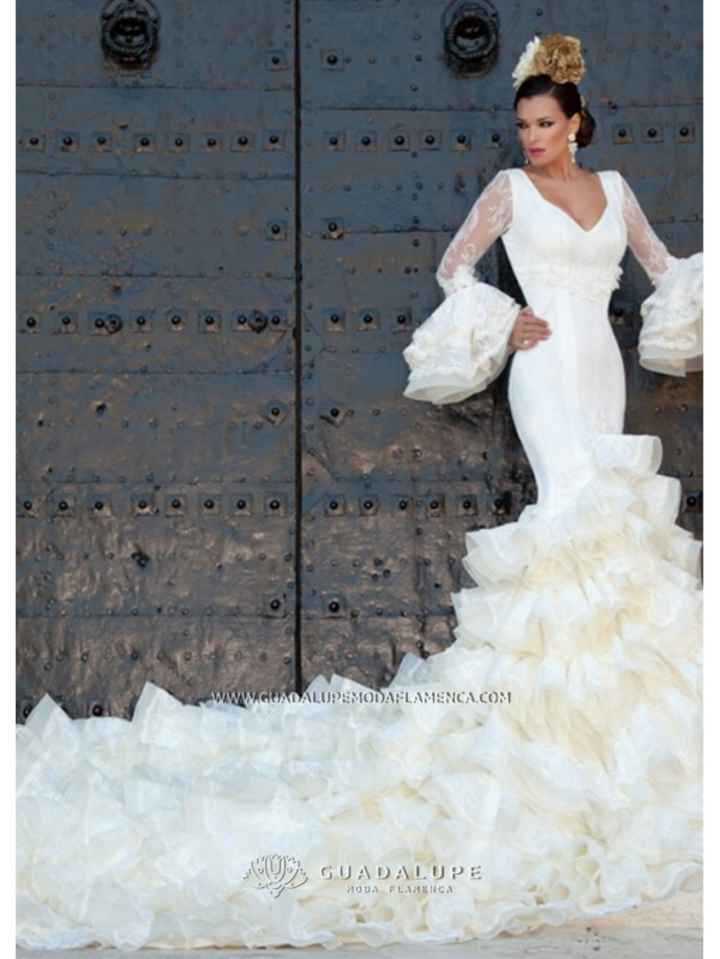 Inspiración flamenca en moda nupcial - 1