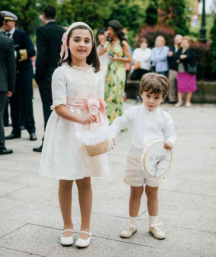 Ninos de arras pajes Organizar una boda Foro Bodas