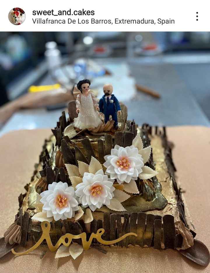 Novios tarta - 1