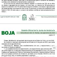 Nuevas normas para Andalucia - 1