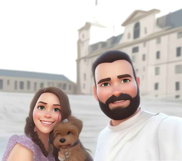 Cartel Disney - Pixar con ia - 1