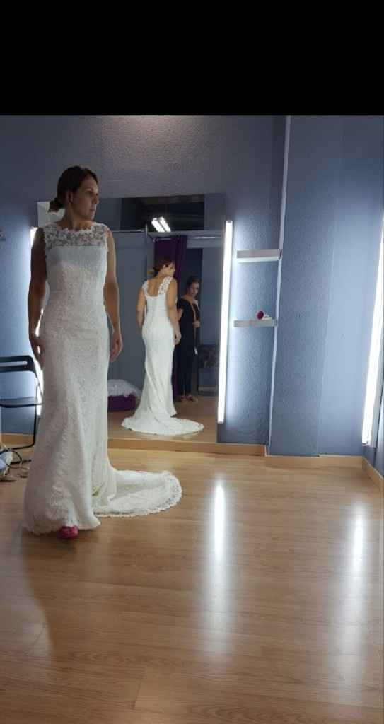 Mi segunda prueba de vestido... - 4