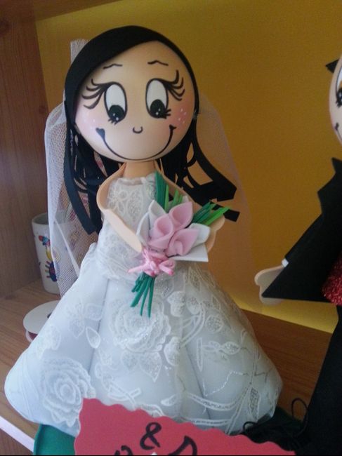 Los muñecos de la tarta de las ya casadas!! - 1