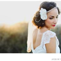 Tiara en la frente