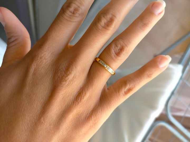 Enseñad vuestras alianzas de boda y vuestro anillo de compromiso ❤️😍💍 - 1