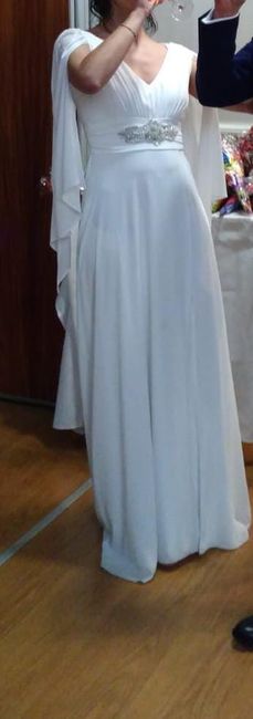 Falda Midi con vuelo para Boda Civil 2