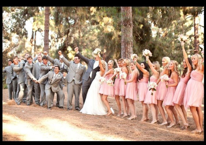 Damas de honor y bestmen, muy cutre?? - 1