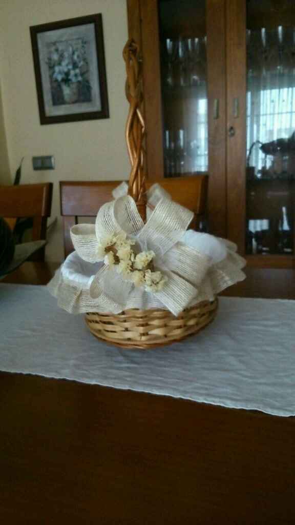 Mis cestas para detalles decoradas - 1