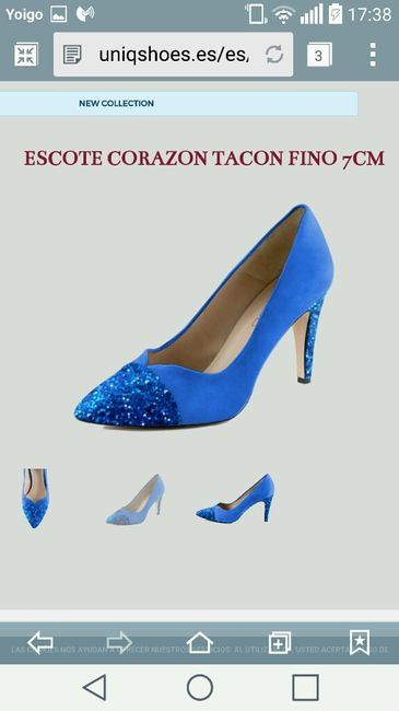 Ayuda!!! zapatos azules - 1