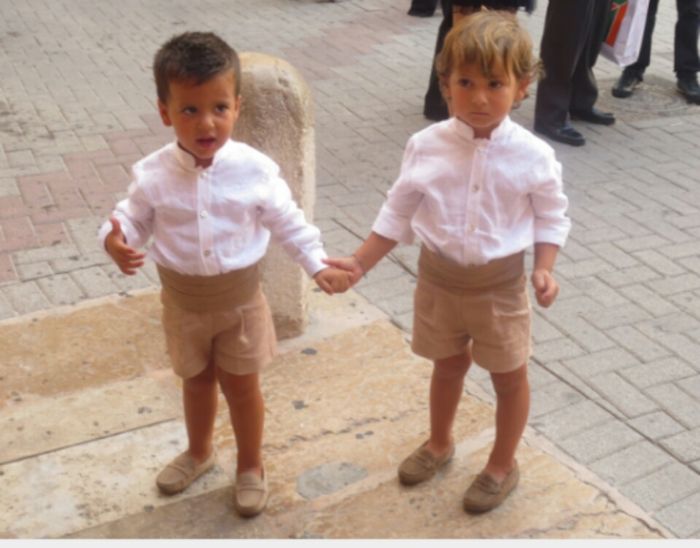 Niños de arras o pajecitos. - 1