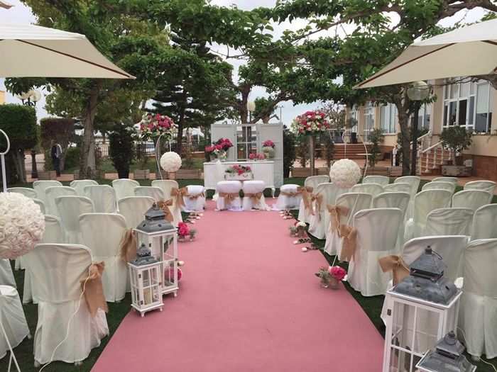 alfombra rosa