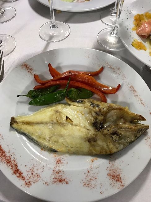 Dorada (le hemos cambiado la guarnición será de setas)