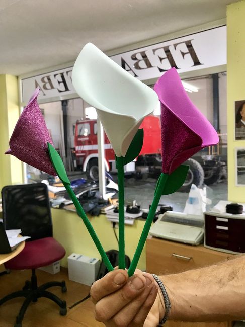 Flores para el arroz 
