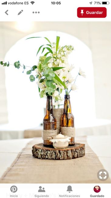 Novias de primavera: EL CENTRO DE MESA 🌷 1