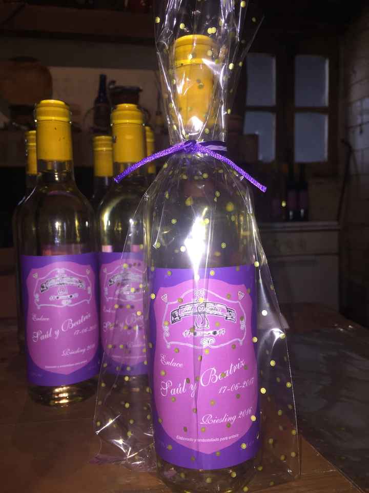 Etiqueta botella de vino - 2