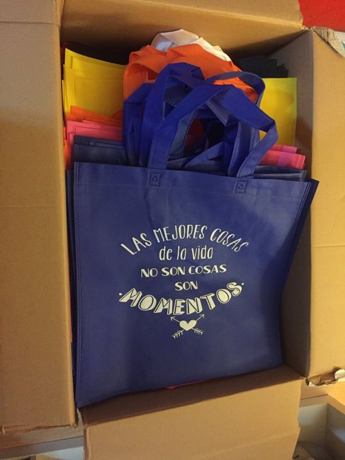 Ya han llegado las bolsas!! - 2