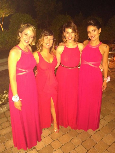 Mis damas de honor!!! - 2