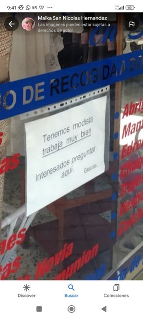 Problemas con vestido 1