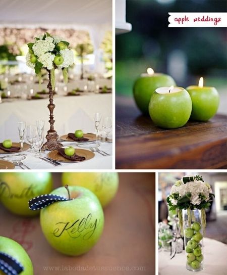 bodas manzanas