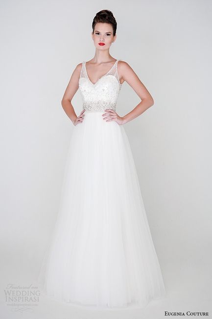 El vestido de novia de la semana es... (9 de octubre)