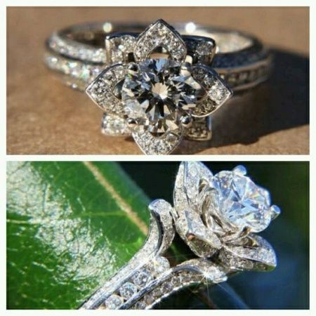 anillo flor