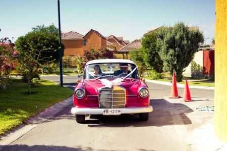 coche de boda
