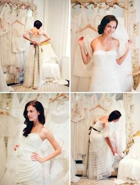 prueba vestido de novia