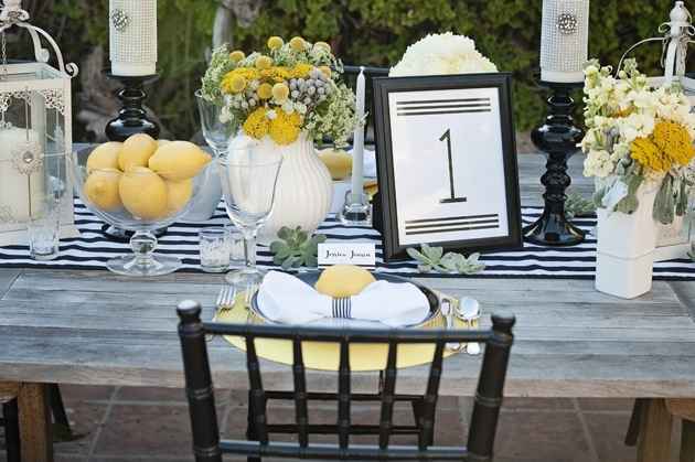 decora tu boda con limones