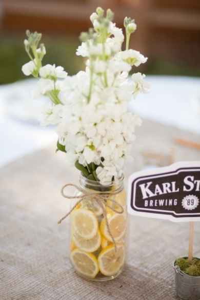 decora tu boda con limones