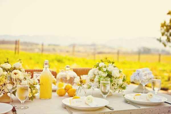 decora tu boda con limones