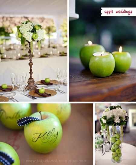 bodas manzanas