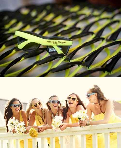 novios gafas de sol