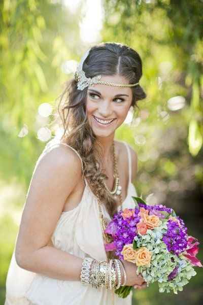 peinado de novia