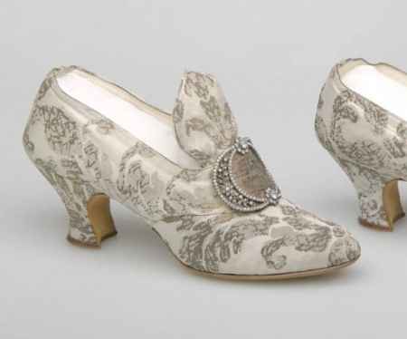 zapatos de novia 1910