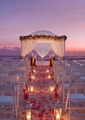 altar ceremonia en la playa