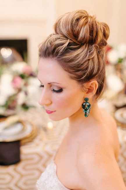 recogido de novia alto