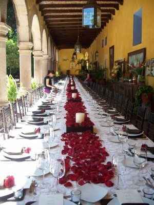 camino mesa banquete